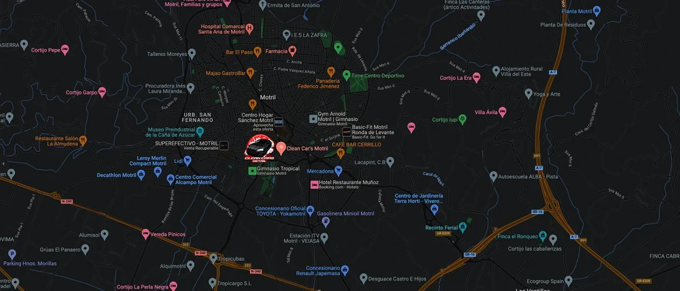 Localización de Clean Cars Detail en Google Maps
